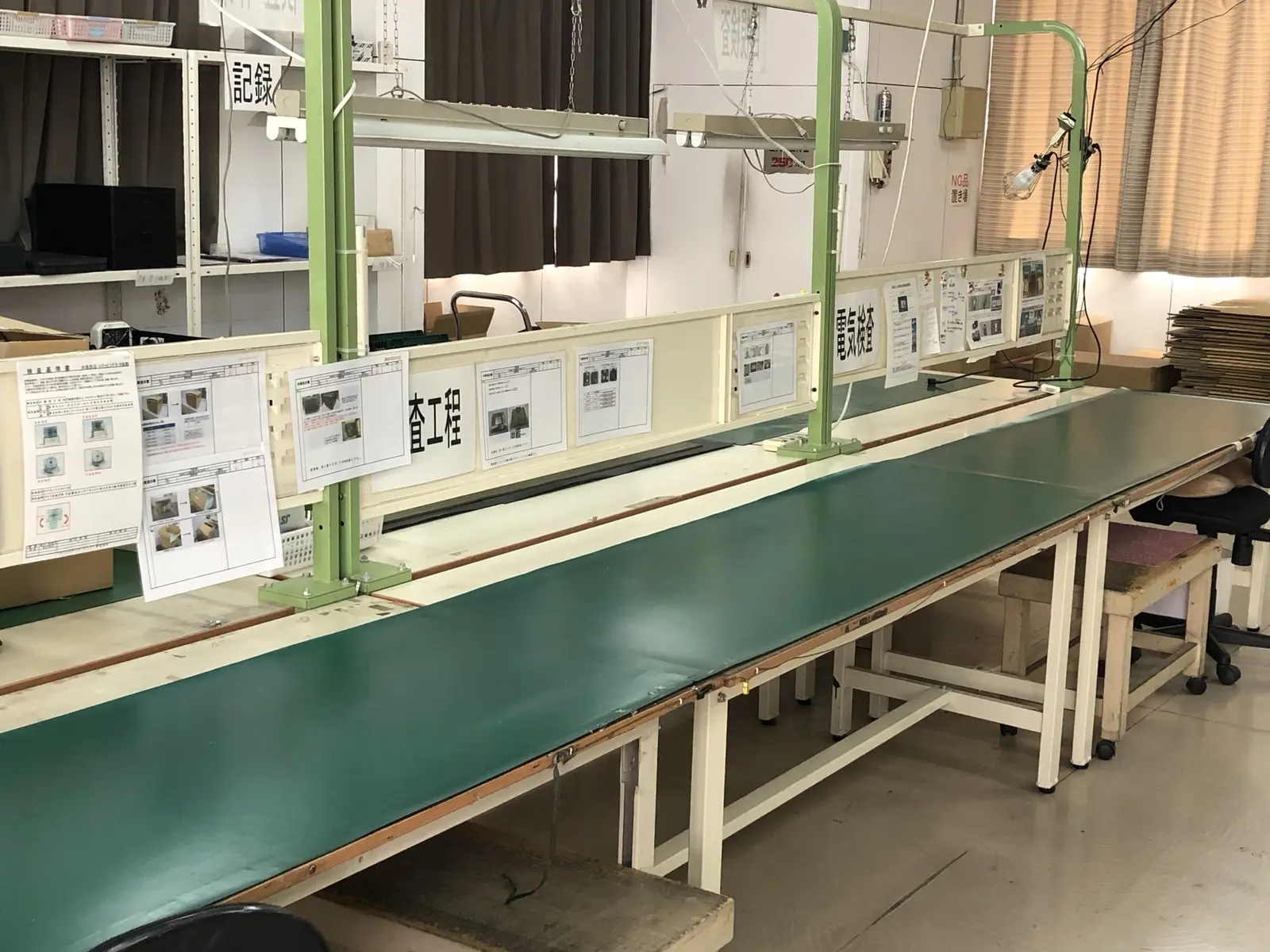 Electronics inspection at Sho-ei Electronics in Japan