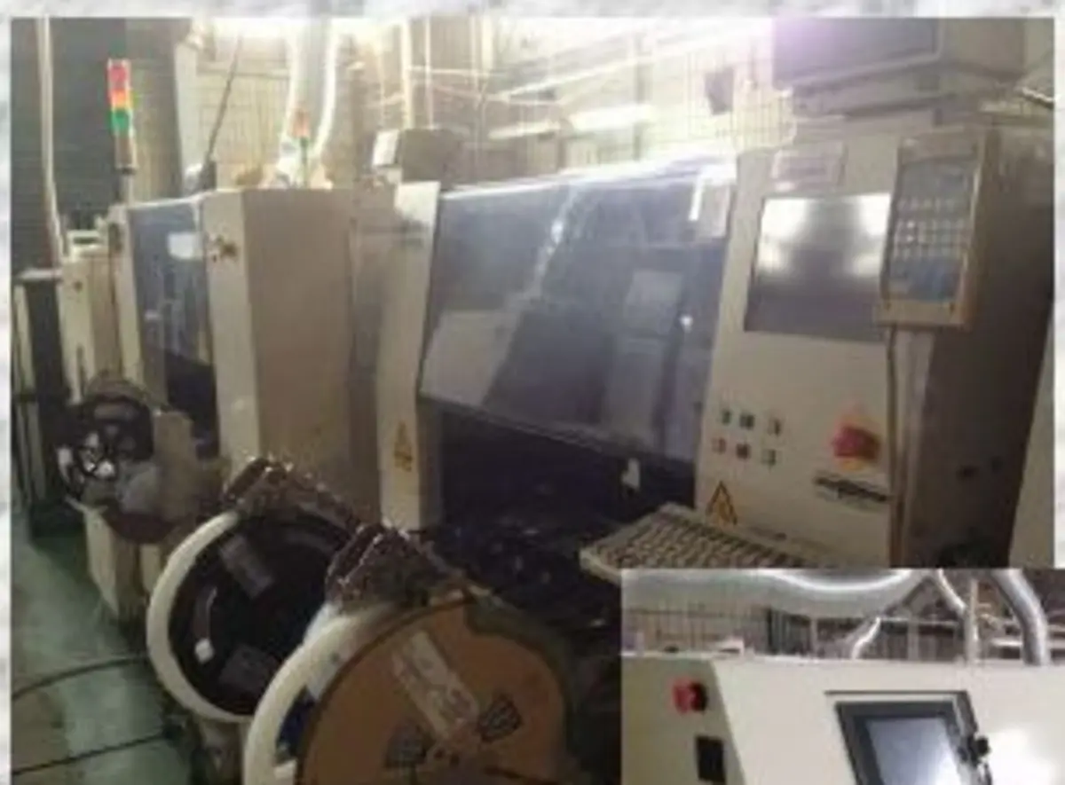 松栄電子工業の表面実装機ライン